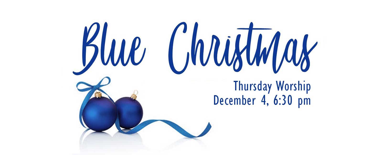 Blue Christmas Worship