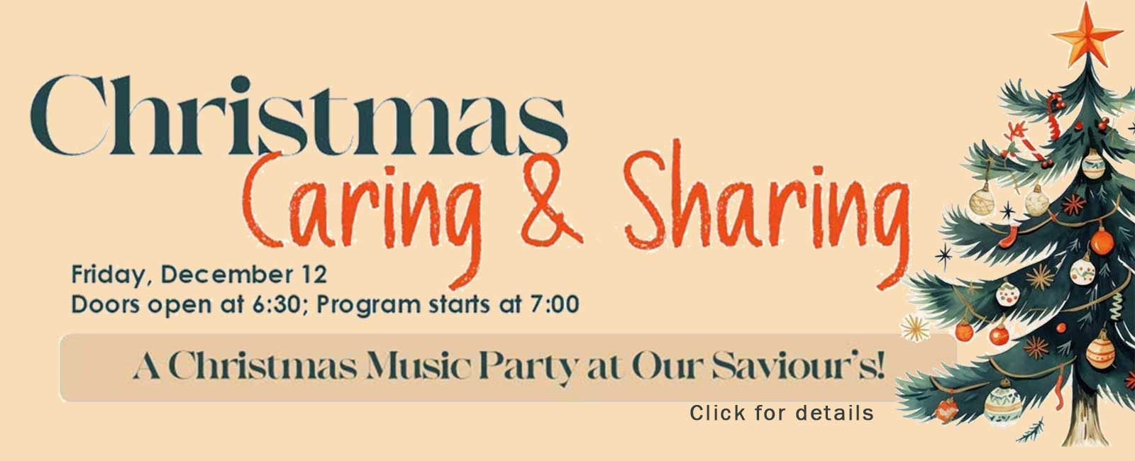 Christmas Caring & Sharing
